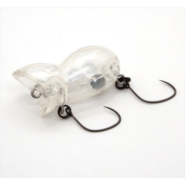 ロデオクラフト トラウトプラグ にゃんプップ ラトルin #4 クリアーホロ