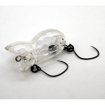 ロデオクラフト トラウトプラグ にゃんプップ ラトルin #5 クリアーパール