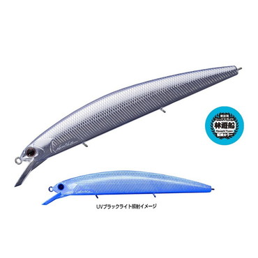 OSP シーバスルアー RUDRA-SP HU54江戸前ケイムラメッキ