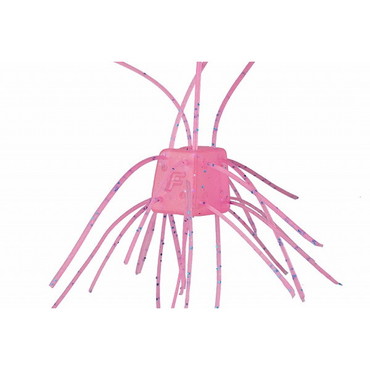 OSP ワーム サイコロラバー NONSALT SR07 サイトネオンピンク