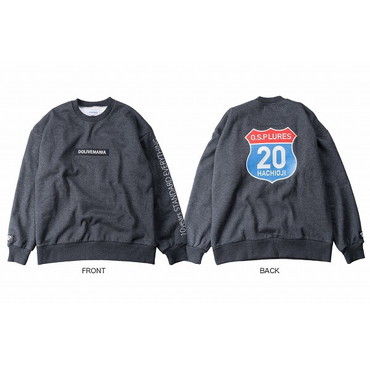 OSP ウェア O.S.P×bassmania バックボアトレーナー ヘザーチャコールL