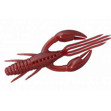 OSP ワーム ドライブクロー 3インチ W077ソリッドレッド