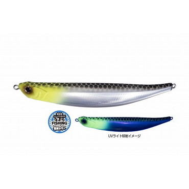 OSP シーバスルアー ベントミノー130 F-SW TS15なぶら麒麟ヘッド(GLOW)