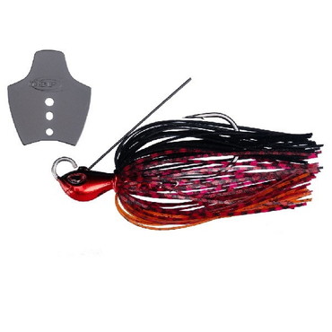 OSP ラバージグ メタルブレードジグ 1/2oz BJ57レッドブラック