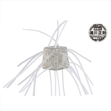 OSP ワーム サイコロラバー NONSALT 14mm SR10M.U.サイトスモーク