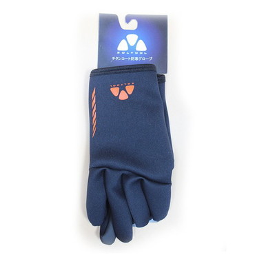 SOLTOOL 防寒手袋 チタンコート防寒グローブ 3本カット ブラック/フリー CK-7183 釣り 小物 釣り 高性能