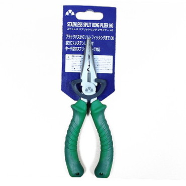 SOLTOOL ステンスプリットリングプライヤーHG 225 グリーン CK-7411 釣り 小物 釣り 高性能
