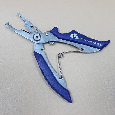 SOLTOOL ステンスプリットリングプライヤーN 105 ブルー CK-7602 釣り 小物 釣り 高性能