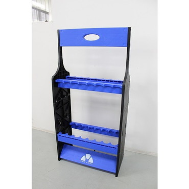 SOLTOOL 竿立て ロッドスタンドST (16本) ブラック×ネイビー