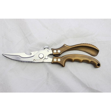 SOLTOOL ラインカッター WUO-SCISSORS(魚シザース)DX ウッドブラウン