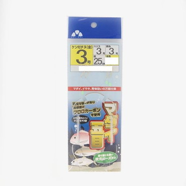SOLTOOL 仕掛け CK-8722 FCマダイ･五目(FC-MG2) 3-3-6m 2本