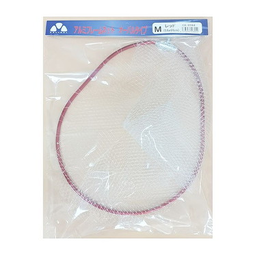 SOLTOOL ランディングネット CK-8944 アルミフレームネット オーバルタイプ レッド M