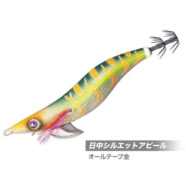 メジャークラフト エギ 餌木蔵 EGZ-2.5号 #022ゴールドグリーン(全金)