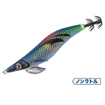 メジャークラフト エギ 餌木蔵ベイトフェザー EBF-2.5号 #002ブルー夜光ゴールドブルー(金)