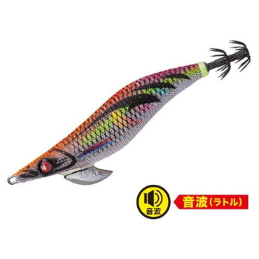 メジャークラフト エギ 餌木蔵ベイトフェザー音波　 EBFO-2.5号 #006ブルー夜光マーブルオレンジ(マーブル)