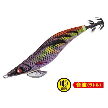 メジャークラフト エギ 餌木蔵ベイトフェザー音波　 EBFO-2.5号 #008ケイムラゴールドブラウン(金)