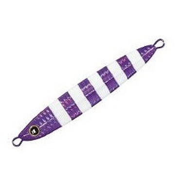 メジャークラフト　タチジギ道場　スローフォール　８０ｇ　＃３　ゼブラパープル