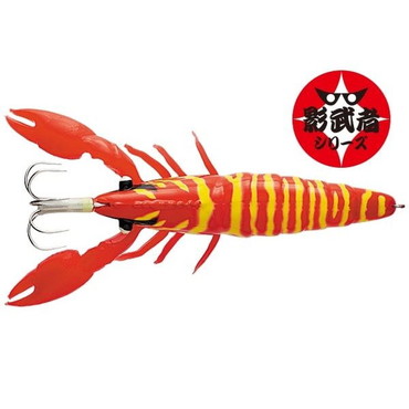 メジャークラフト 仕掛け ぷりぷりタコエビ TACO-EBI #014 赤影(ケイムラ)