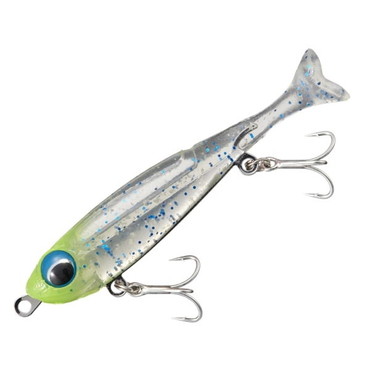 メジャークラフト ワーム スティルシャッド RVSSD-60#003クリアチャートヘッド(点発光)