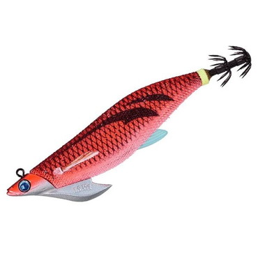 メジャークラフト エギ 餌木蔵ベイトフェザーTR 3.5号 30g #8 クリアアピールレッド