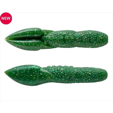 フィッシュアロー ワーム ヘビープープ 3.6インチ #07ライムチャート