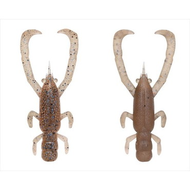 フィッシュアロー ワーム フリリグシュリンプ 2.6インチ #08モエビ