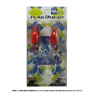 バディーワークス フラッグヘッド 28g レッドバディー