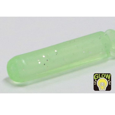 クリアブルー ワーム エビフライ 1.5インチ マスカットグロー