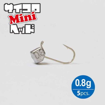 クリアブルー サイコロヘッドMini 0.8g