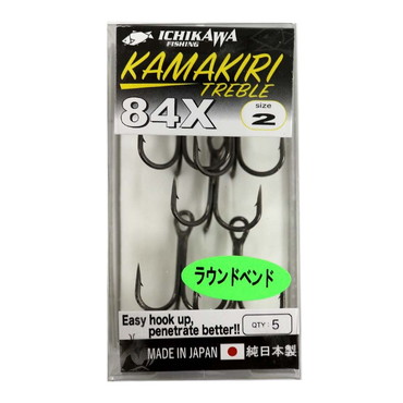 イチカワフィッシング KAMAKIRI TREBLE(カマキリ トレブル) 84X #2