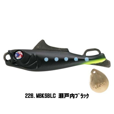 ゼスタ（ＸＥＳＴＡ） メタルジグ エビランブレード30g 226 MBKSBLC瀬戸内ブラック