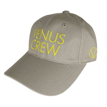ビーナスクルー 帽子 VenusCrew カーブバイザーキャップ グレー フリー