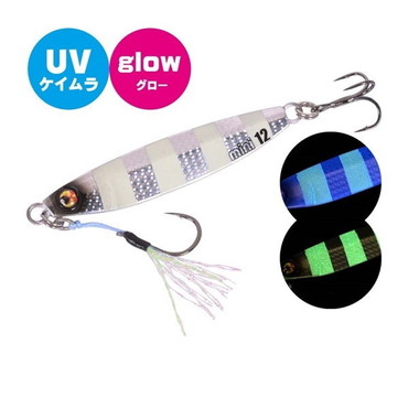 ゼスタ（ＸＥＳＴＡ） メタルジグ アフターバーナーミニ 5g 117 KZLケイムラゼブラグロー