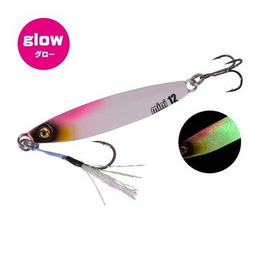 ゼスタ（ＸＥＳＴＡ） メタルジグ アフターバーナーミニ 7g 242 PHFLピンクヘッドフルグロー