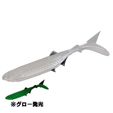 ゼスタ（ＸＥＳＴＡ） ワーム カミテール 暴れイワシ 1.75インチ #004 LPW パールホワイトグロー