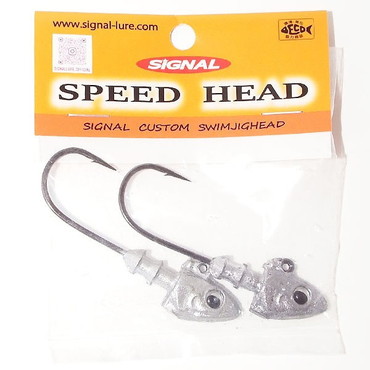 シグナル ジグヘッド スピードヘッド 1/2オンス 04シルバー