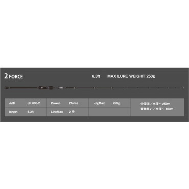 シーフロアコントロール　ＪＡＭ　ＲＯＤ（ジャム　ロッド）　ＪＲ　６０３－２　（ベイト　１ピース）