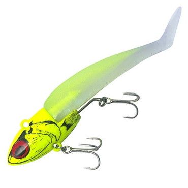 コアマン ワーム VJ-28 バイブレーションジグヘッド #065チャートヘッド/チャートパール