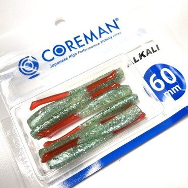 コアマン ワーム アルカリ 60mm #006 エンピツサヨリ