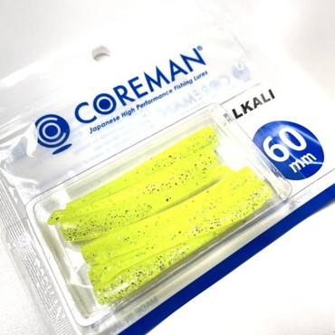 コアマン ワーム アルカリ 60mm #007 チャートバック