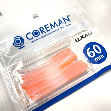 コアマン ワーム アルカリ 60mm #010 ナイトSP