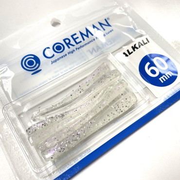 コアマン ワーム アルカリ 60mm #064 ケイムラパール