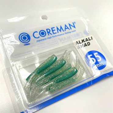 コアマン ワーム アルカリシャッド 55mm #042 キビナゴイワシ