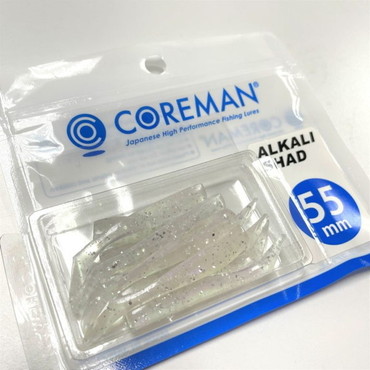 コアマン ワーム アルカリシャッド 55mm #064 ケイムラパール