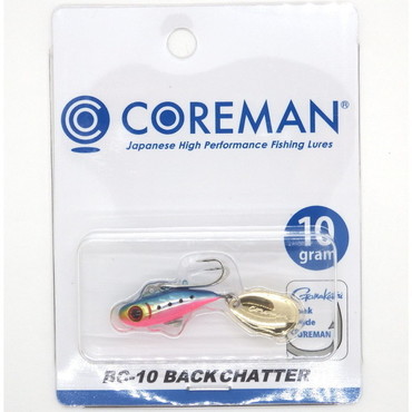 コアマン シーバスルアー BC-10 バックチャター 10g #001 マコイワシ