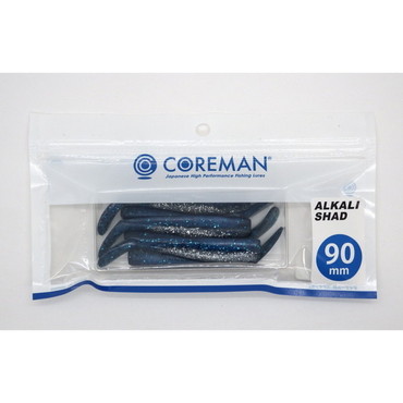 コアマン ワーム アルカリシャッド 90mm #002 マイワシ