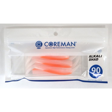 コアマン ワーム アルカリシャッド 90mm #010 ナイトSP
