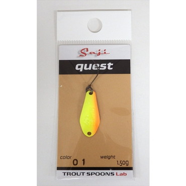 トラウトスプーンラボ スプーン サジ クエスト 1.5g #01 俺カラゴールド(オレカラゴールド)【即日発送】