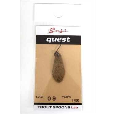 トラウトスプーンラボ スプーン サジ クエスト 1.5g #09 斑木蘭(マダラモクラン)【即日発送】