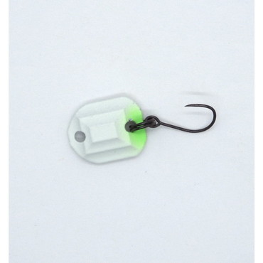 ロブルアー スプーン メカバベル 0.3g #1 枝豆グロー